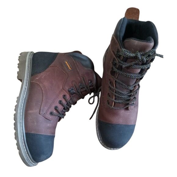 SL-Saint Men Industrial Construction Boots Steel Toe Size 10 - Picture 11 of 14